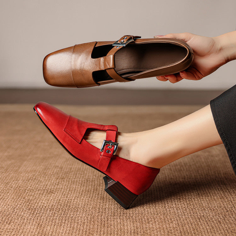 Veyra | Vegan Leather Heels
