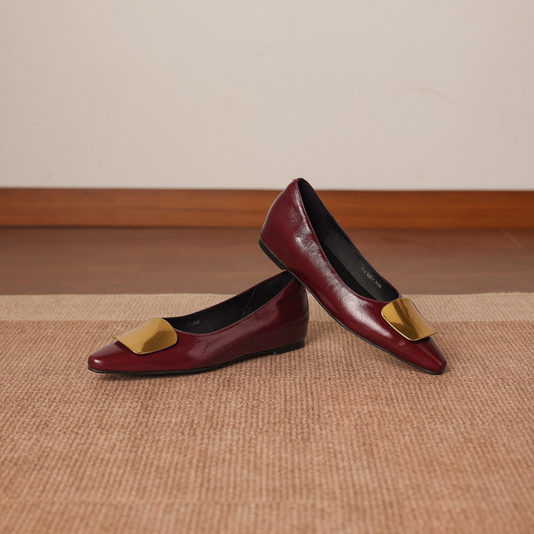 Lorea | Vegan Leather Flats