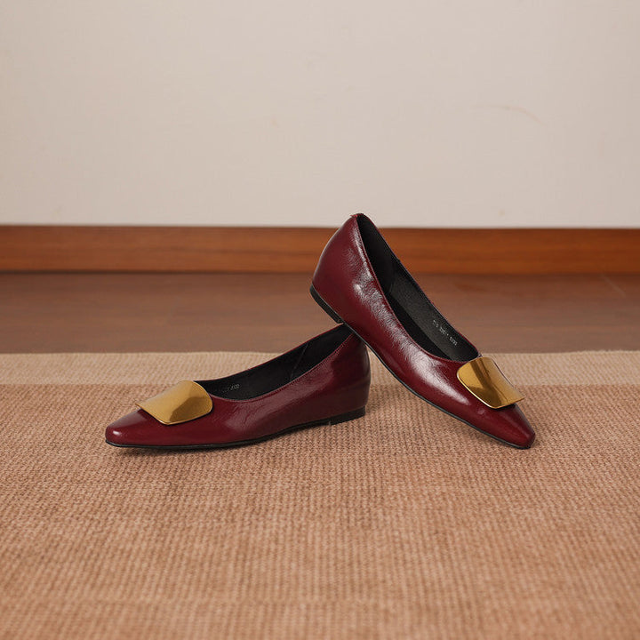 Lorea | Vegan Leather Flats