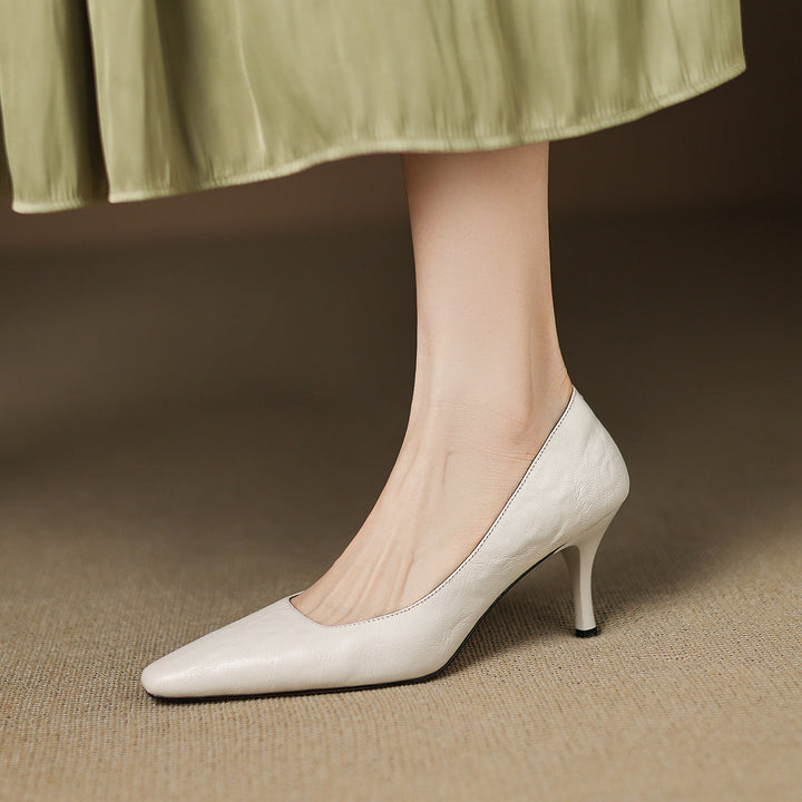 Zala | Vegan Leather Heels