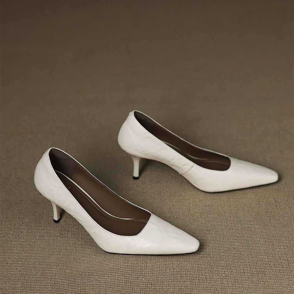 Zala | Vegan Leather Heels