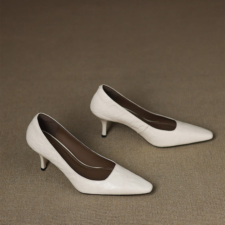Zala | Vegan Leather Heels
