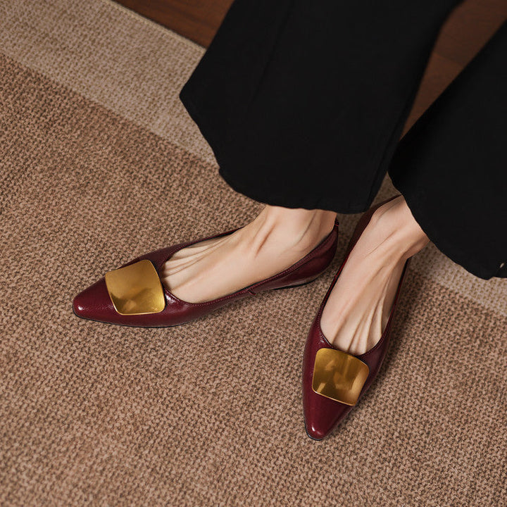Lorea | Vegan Leather Flats