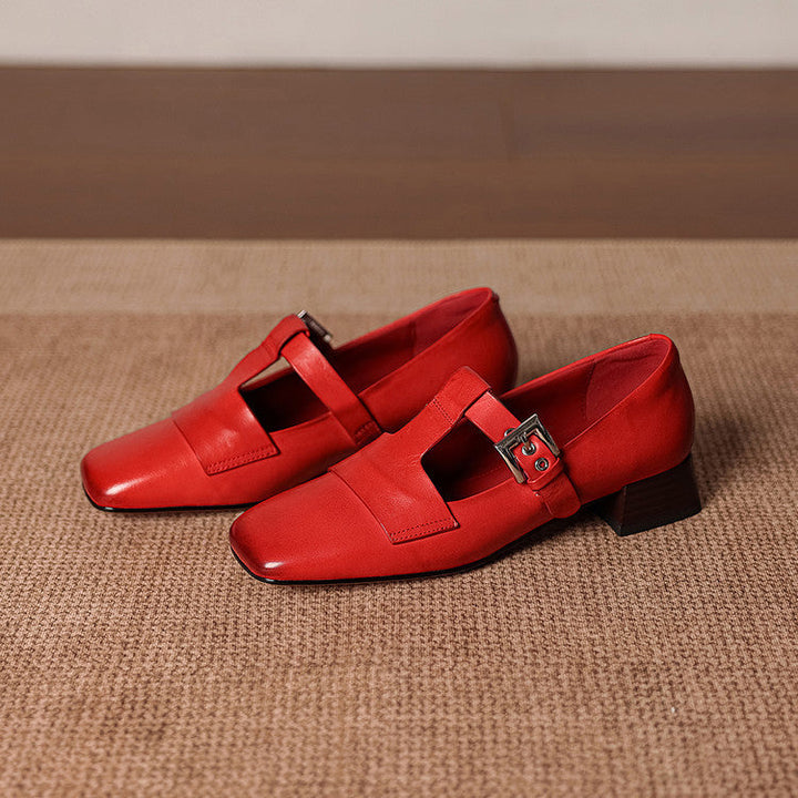 Veyra | Vegan Leather Heels