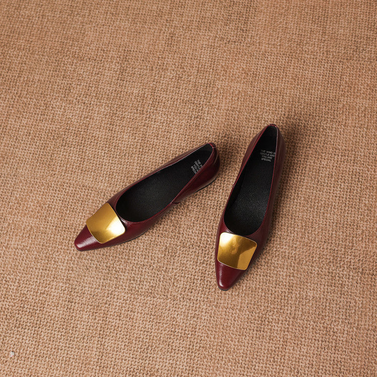 Lorea | Vegan Leather Flats