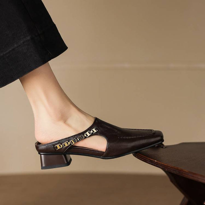 Vyla | Vegan Leather Mules