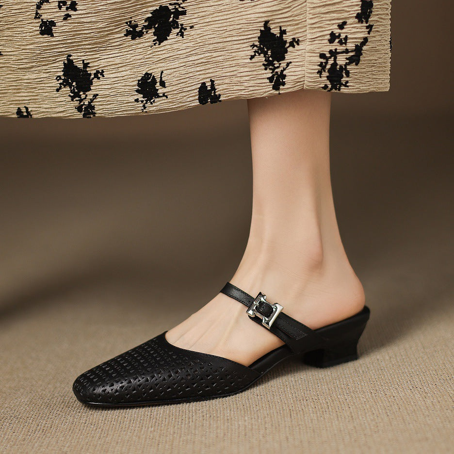 Nilda | Vegan Leather Mules