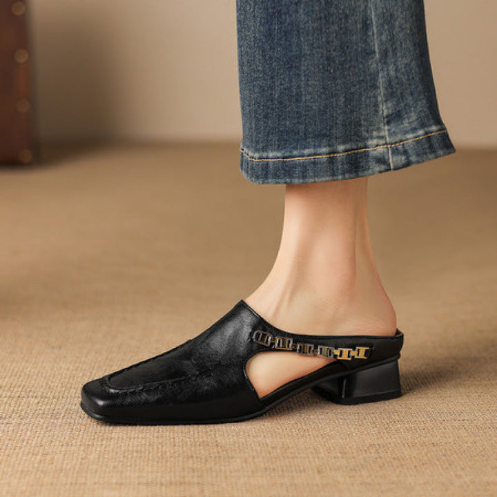 Vyla | Vegan Leather Mules