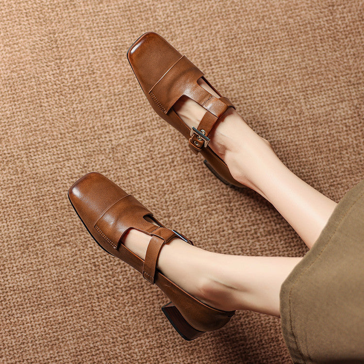 Veyra | Vegan Leather Heels