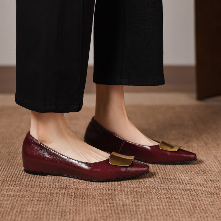 Lorea | Vegan Leather Flats