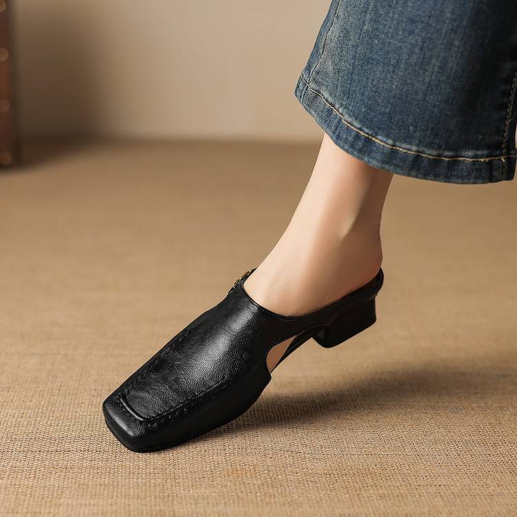 Vyla | Vegan Leather Mules