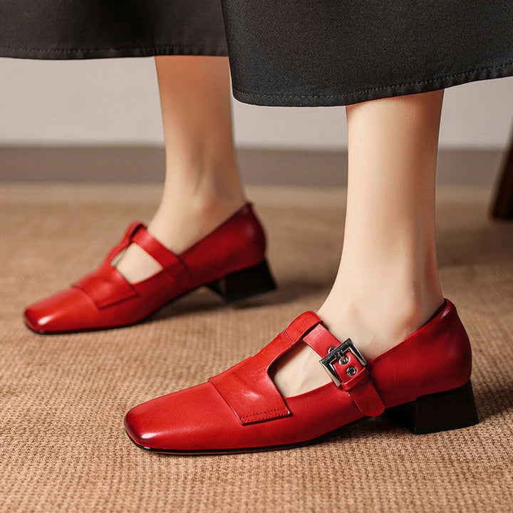 Veyra | Vegan Leather Heels