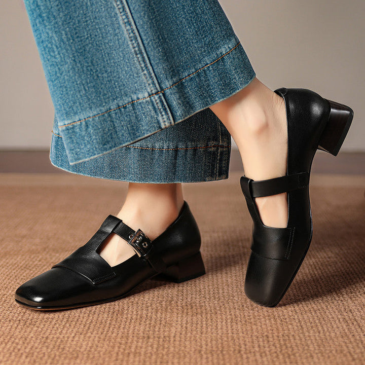 Veyra | Vegan Leather Heels