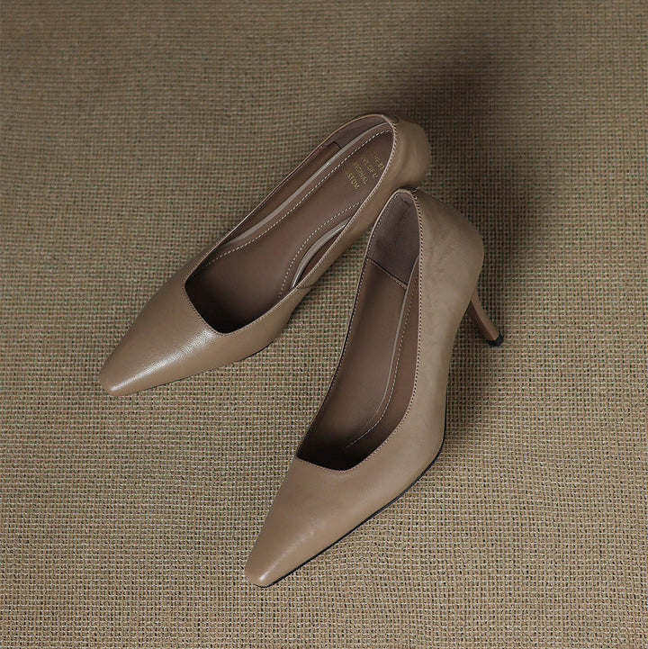 Zala | Vegan Leather Heels