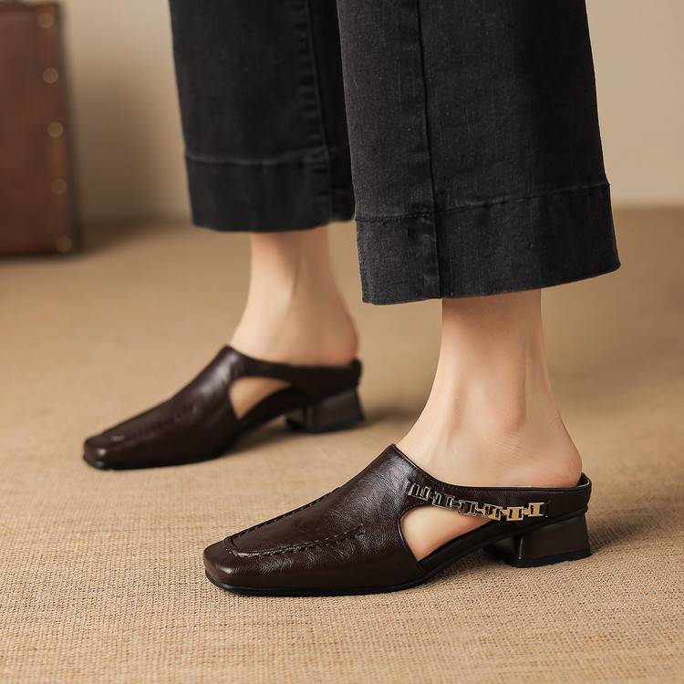Vyla | Vegan Leather Mules