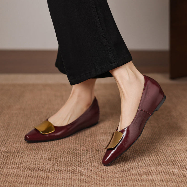 Lorea | Vegan Leather Flats