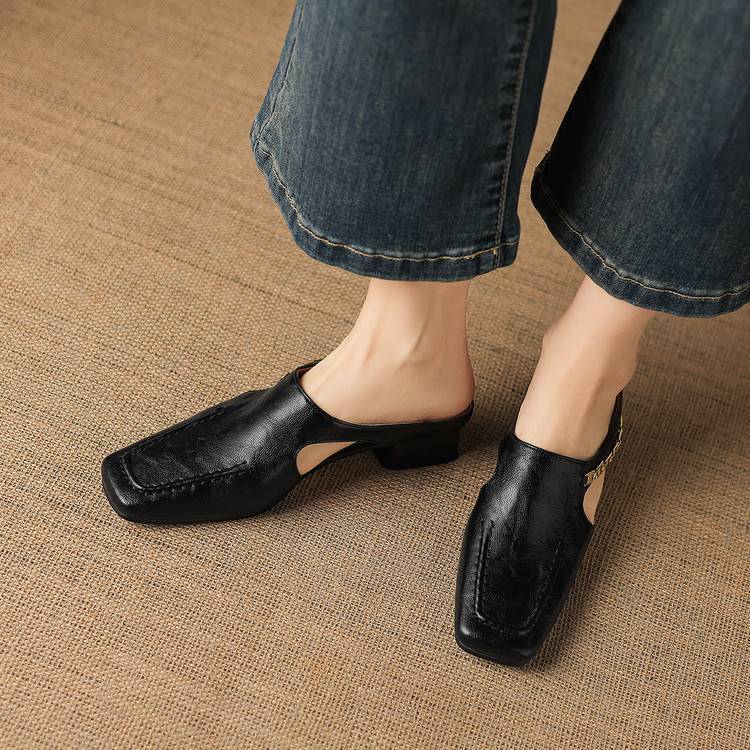 Vyla | Vegan Leather Mules
