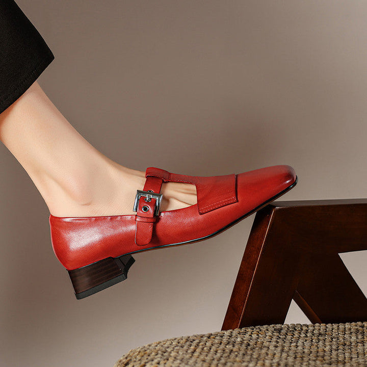Veyra | Vegan Leather Heels
