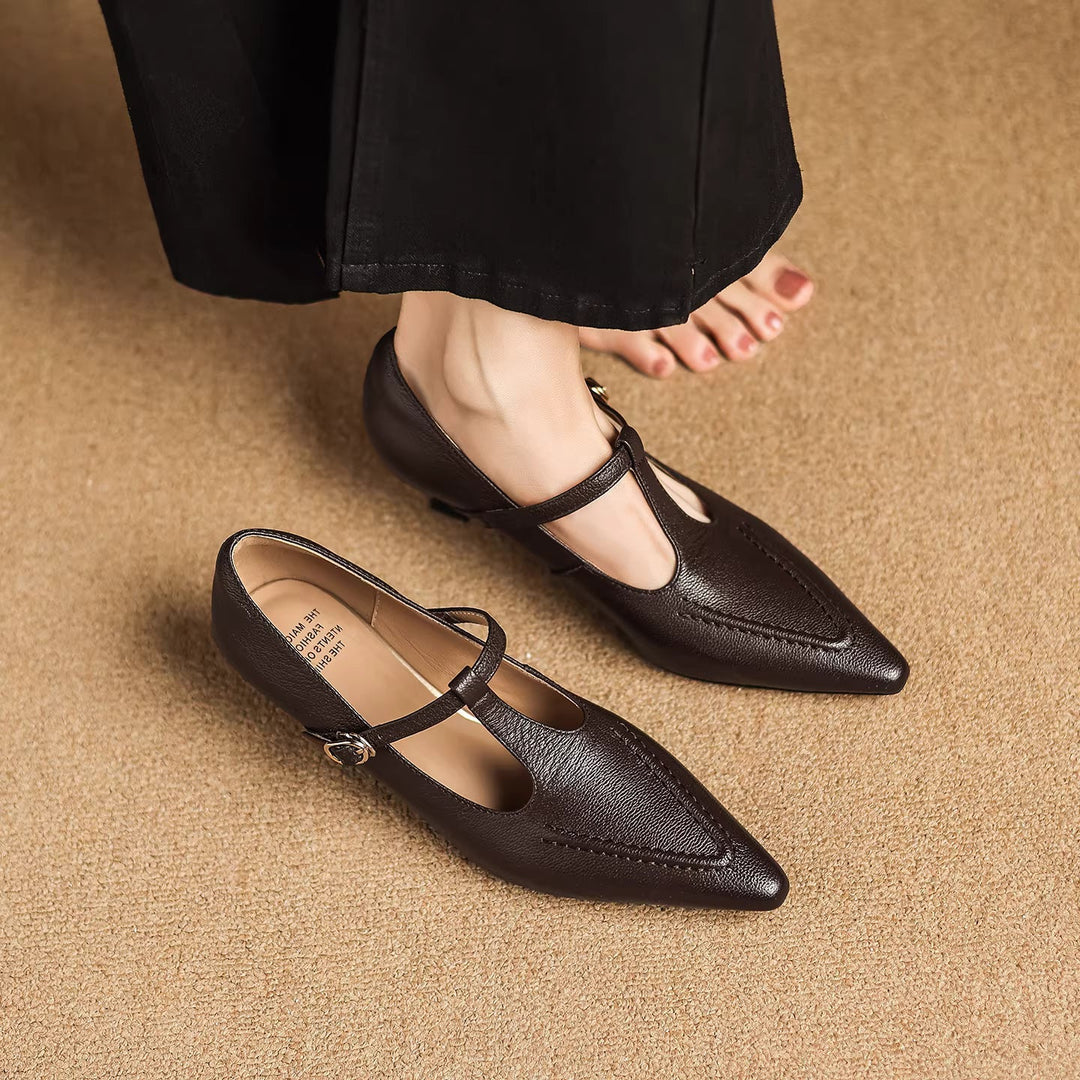 Tirea | Vegan Leather Heels