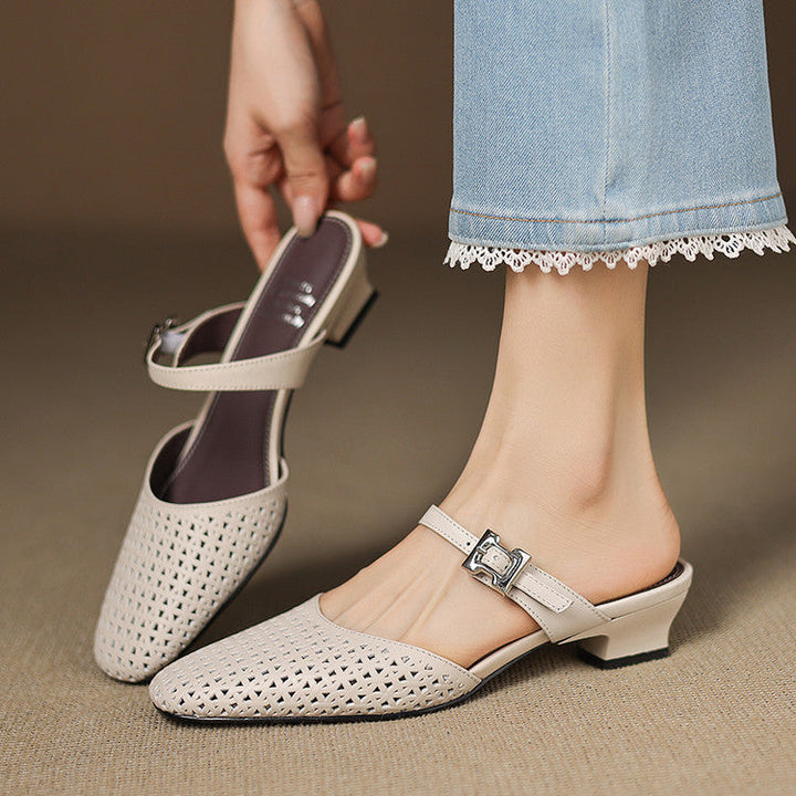 Nilda | Vegan Leather Mules