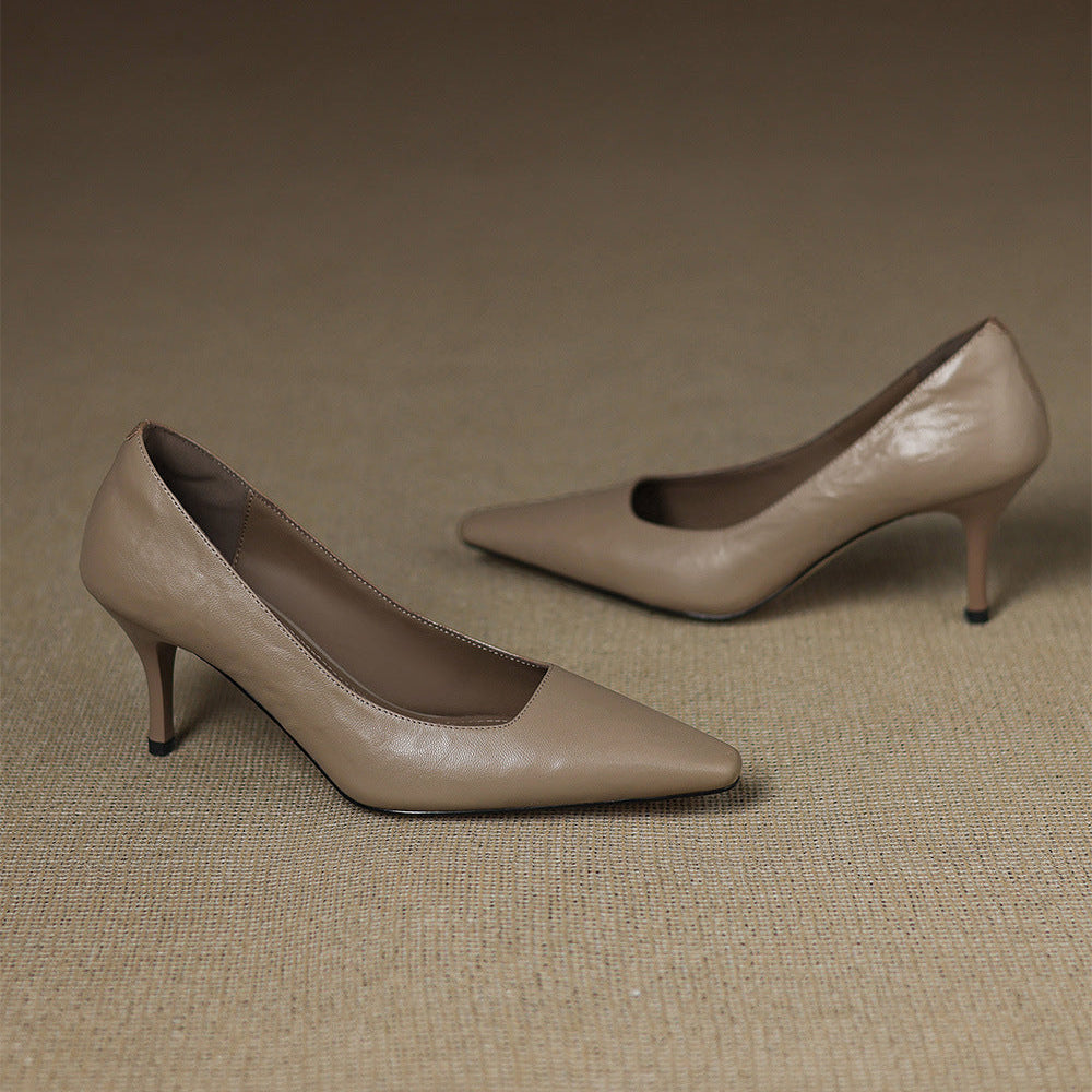 Zala | Vegan Leather Heels
