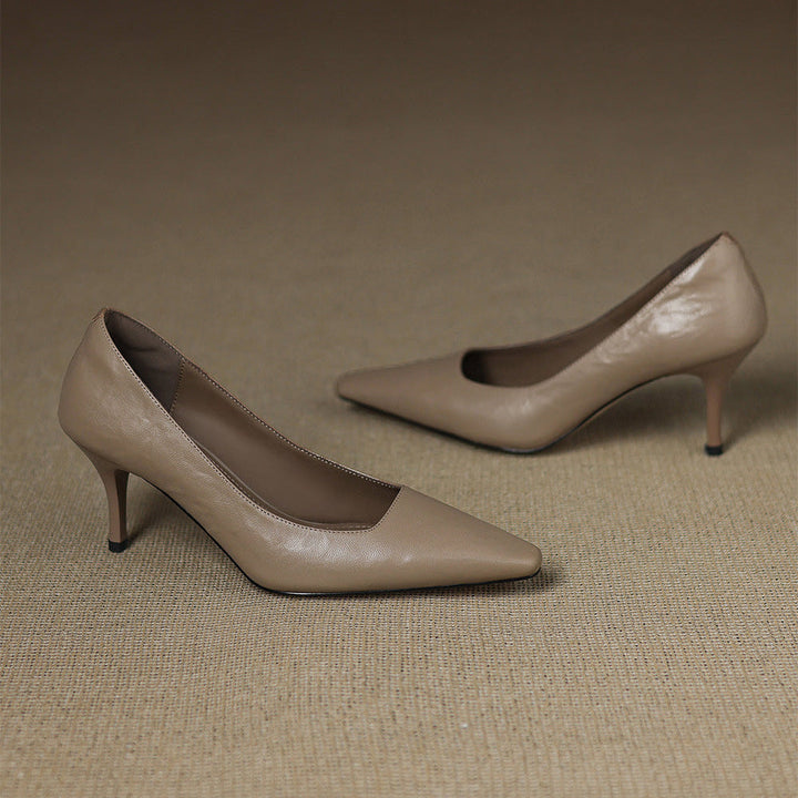 Zala | Vegan Leather Heels