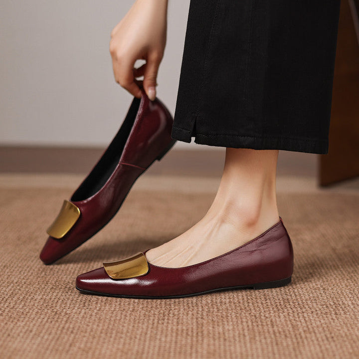 Lorea | Vegan Leather Flats