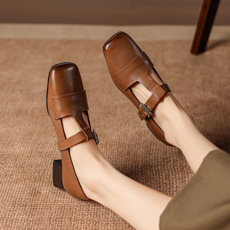 Veyra | Vegan Leather Heels