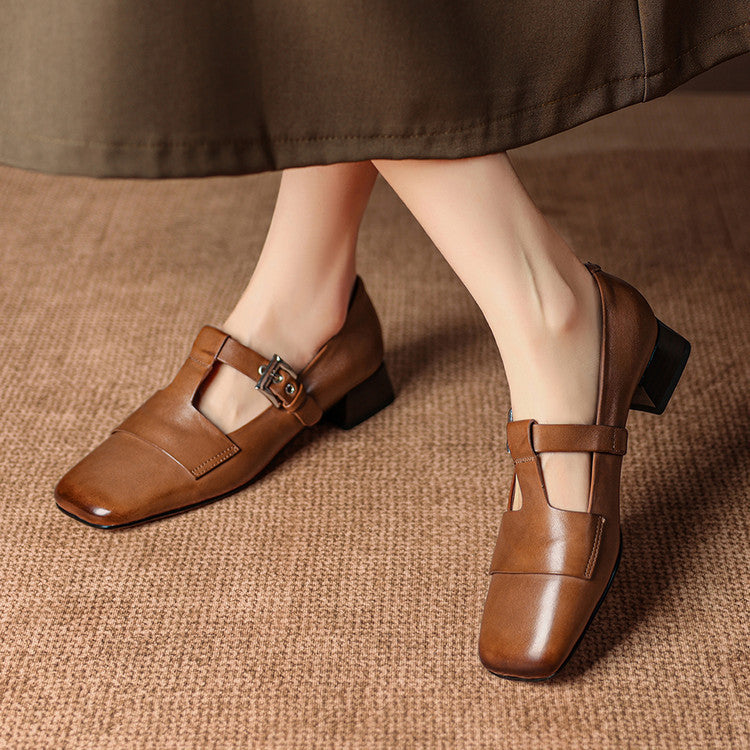 Veyra | Vegan Leather Heels