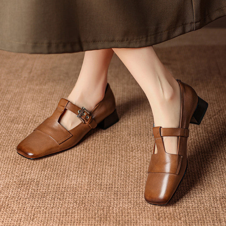 Veyra | Vegan Leather Heels