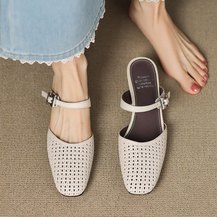 Nilda | Vegan Leather Mules