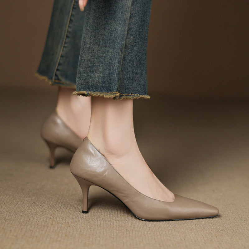 Zala | Vegan Leather Heels