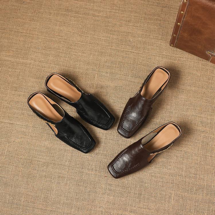 Vyla | Vegan Leather Mules