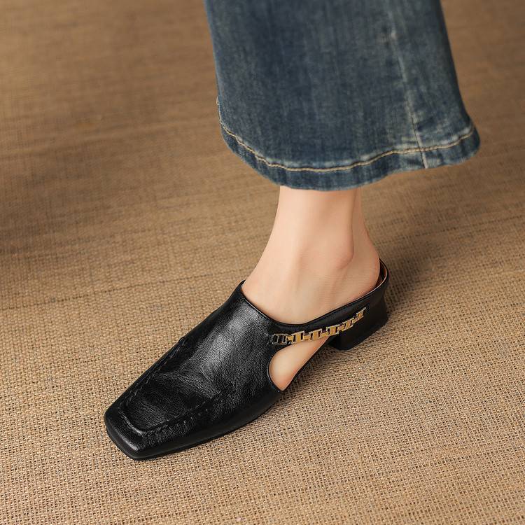Vyla | Vegan Leather Mules