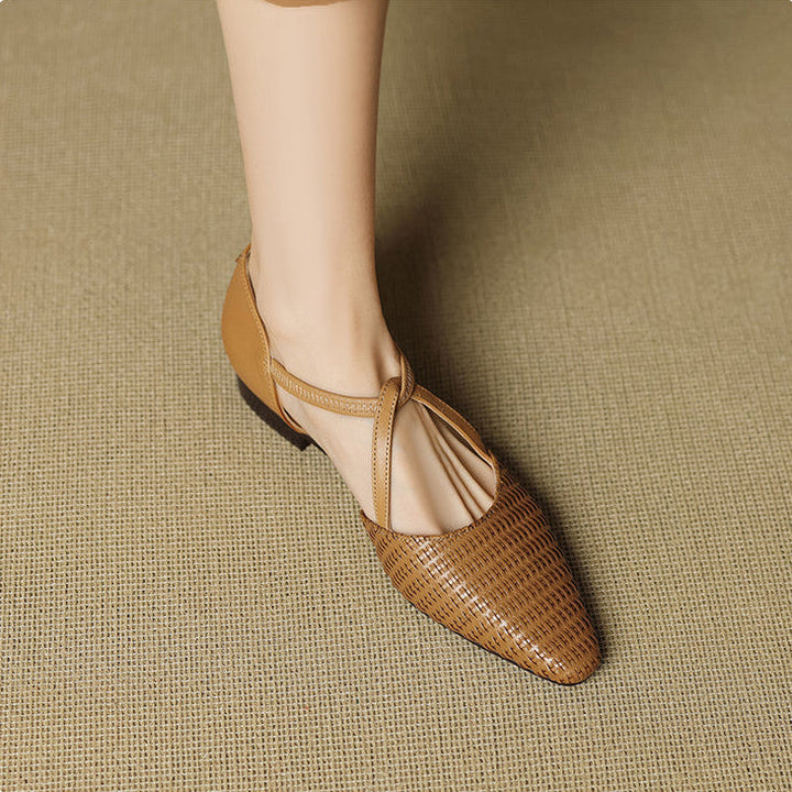 Dona | Vegan Leather Heels