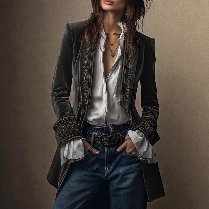Elise | Velvet Jacket