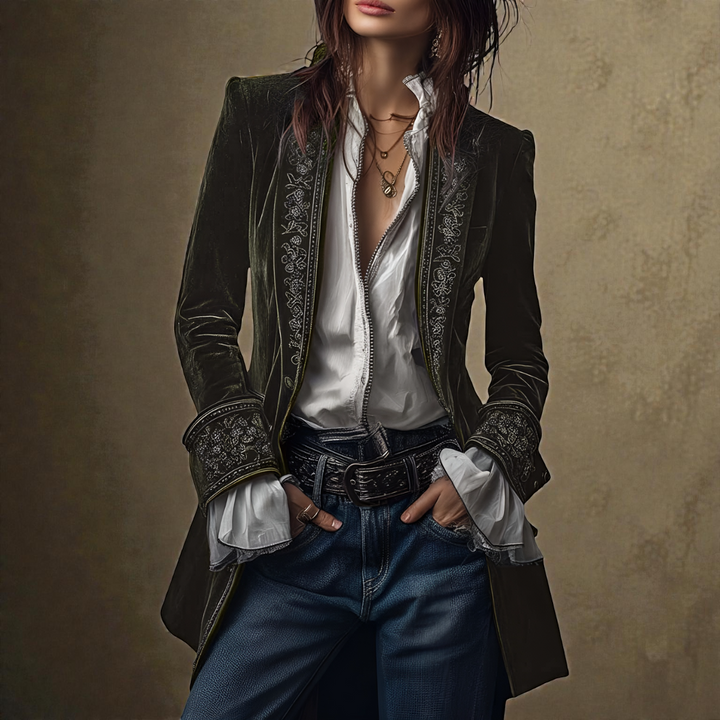 Elise | Velvet Jacket