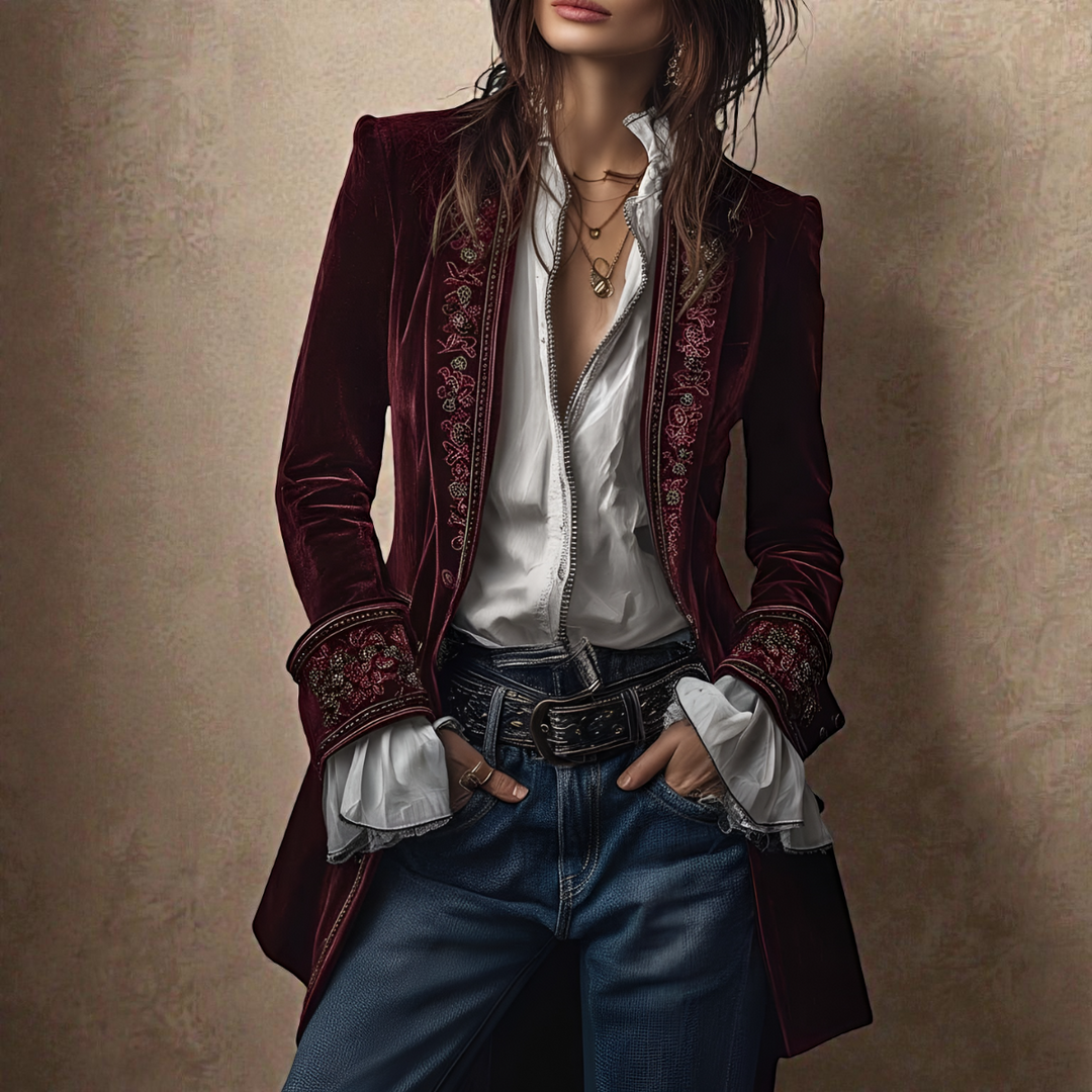 Elise | Velvet Jacket