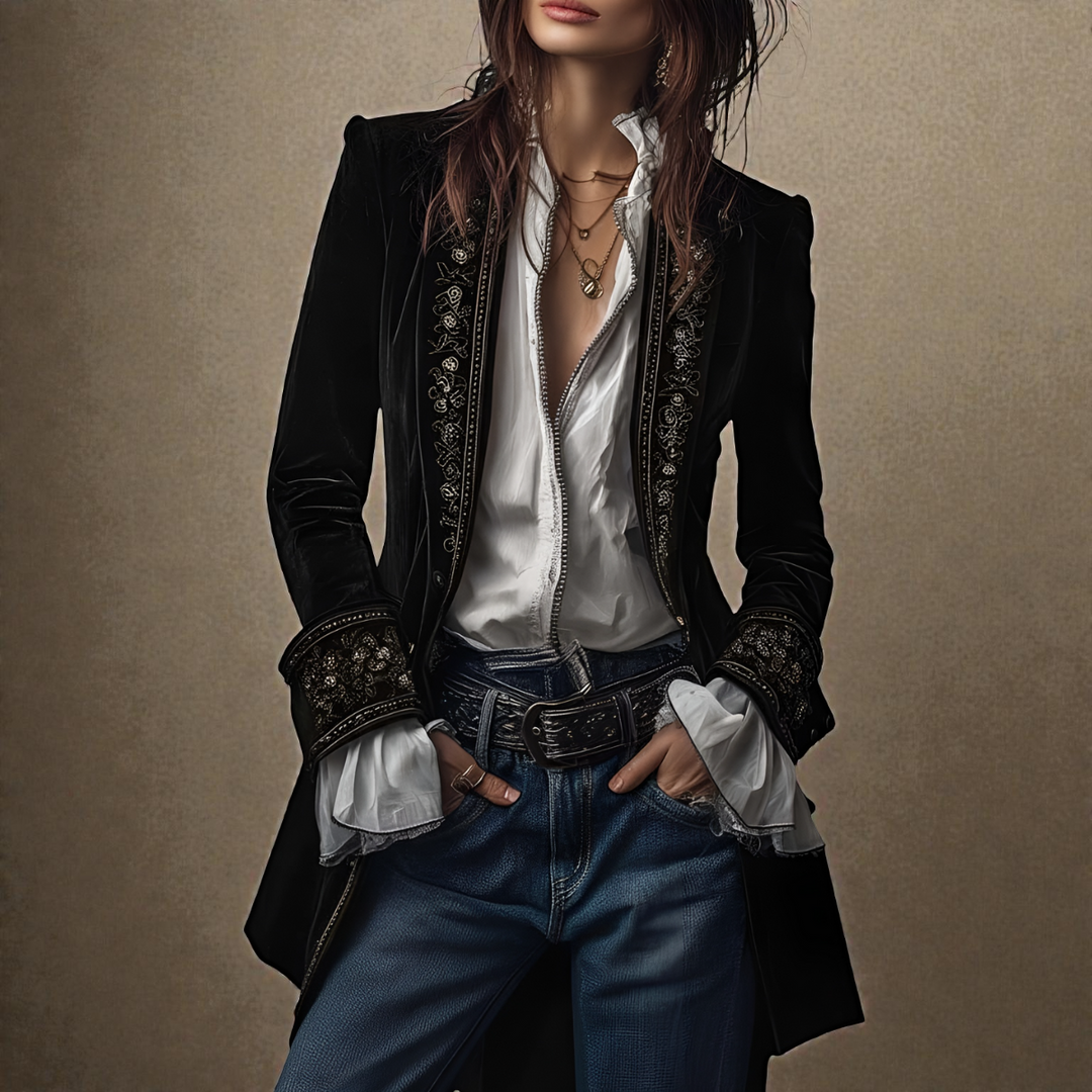 Elise | Velvet Jacket
