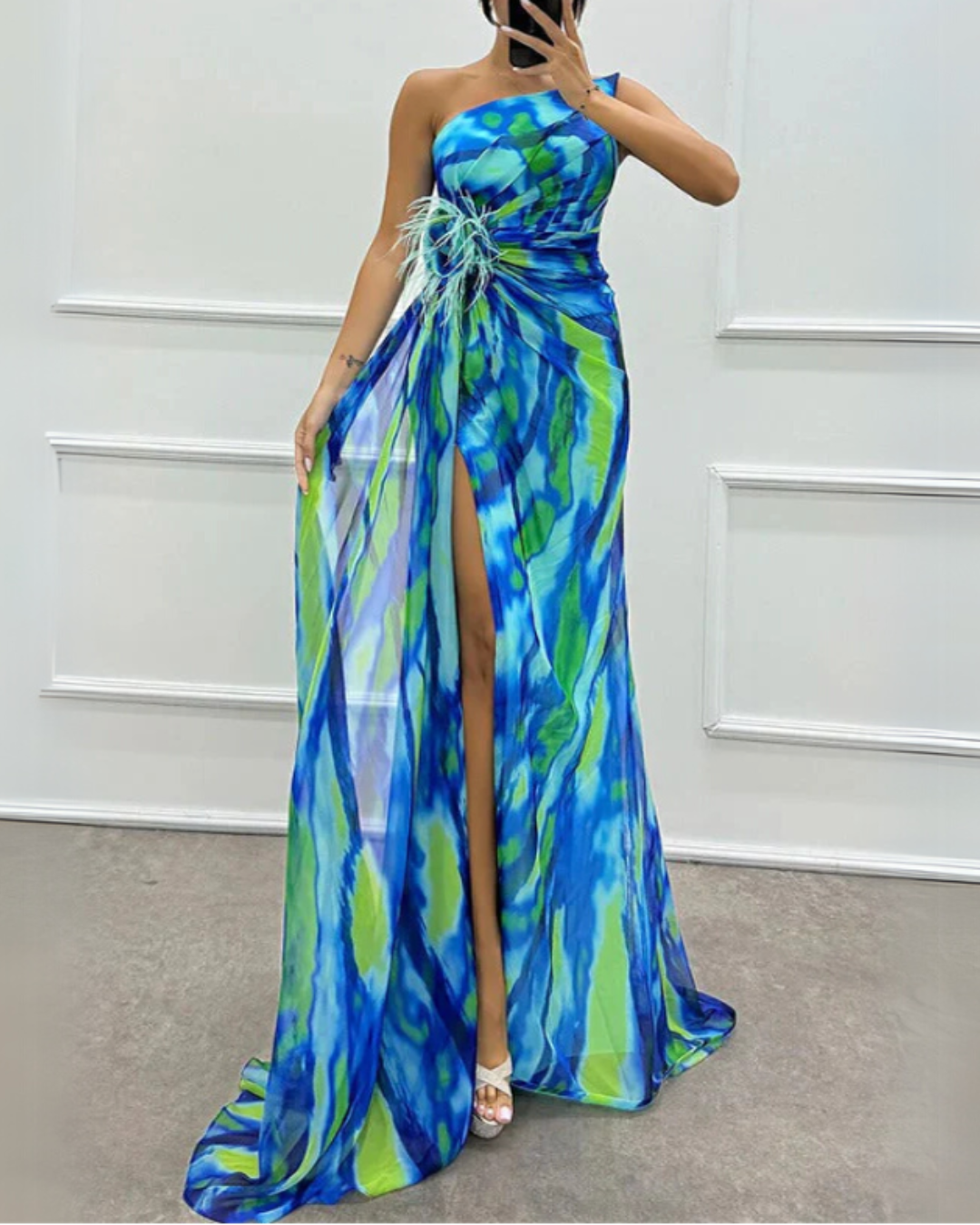 Violet &amp; Grace™ | Vibrant Draped Dress