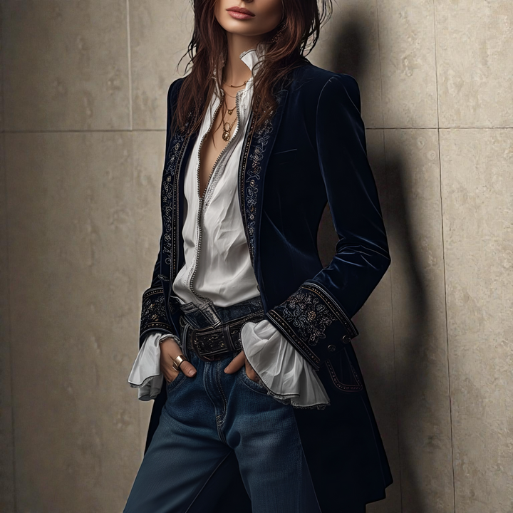 Elise | Velvet Jacket