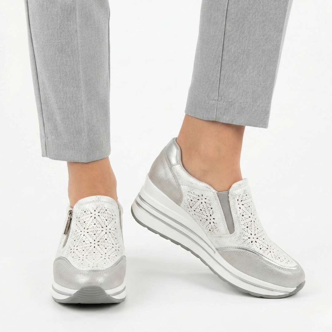 Cate | Sparkle Comfort Wedge Shoes