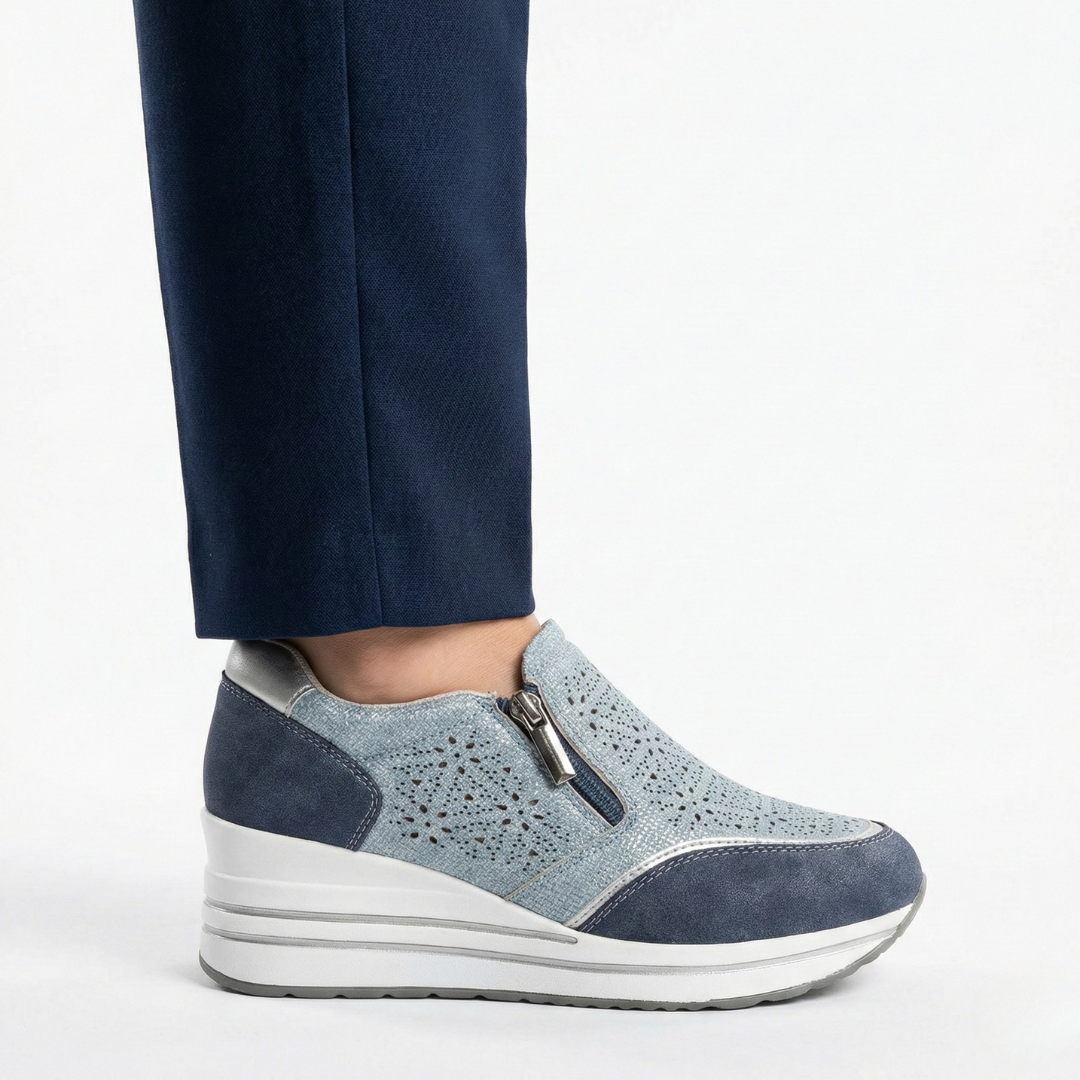 Cate | Sparkle Comfort Wedge Shoes