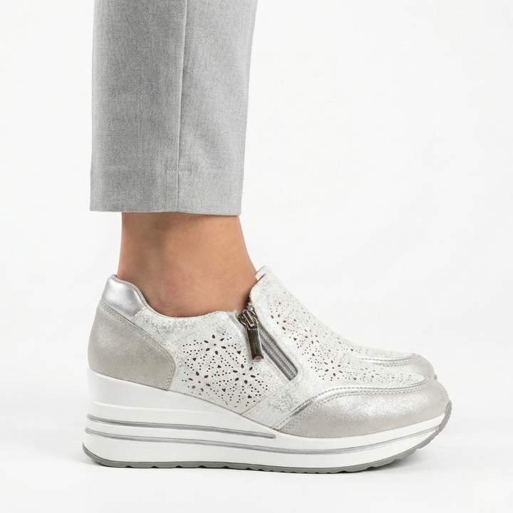 Cate | Sparkle Comfort Wedge Shoes
