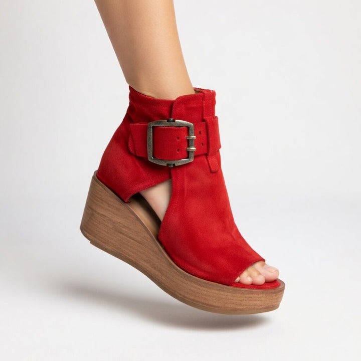 Orélisse™ | Modern Open Wedge Booties