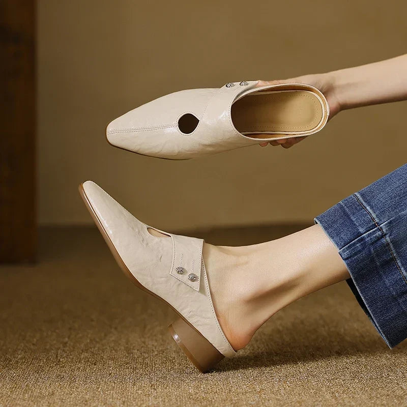 Olga | Vegan Leather Mules