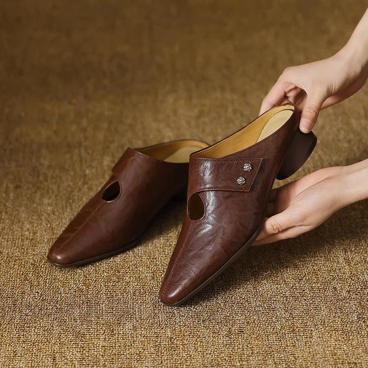 Olga | Vegan Leather Mules