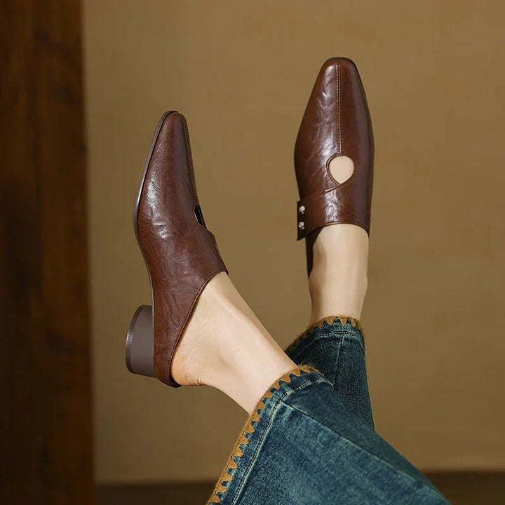 Olga | Vegan Leather Mules