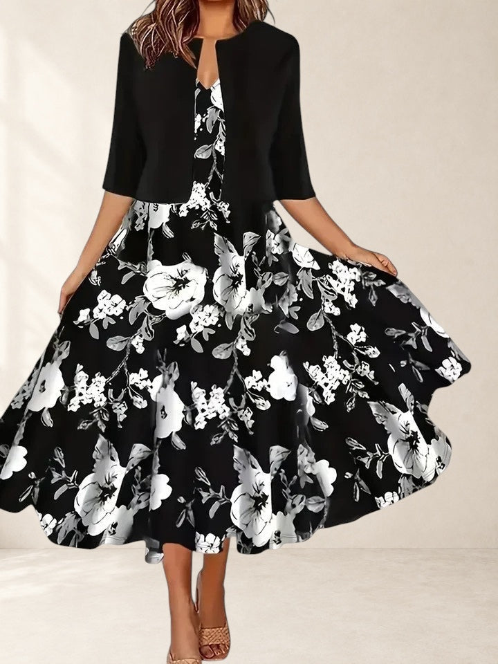 Leona | Elegant Midi Dress
