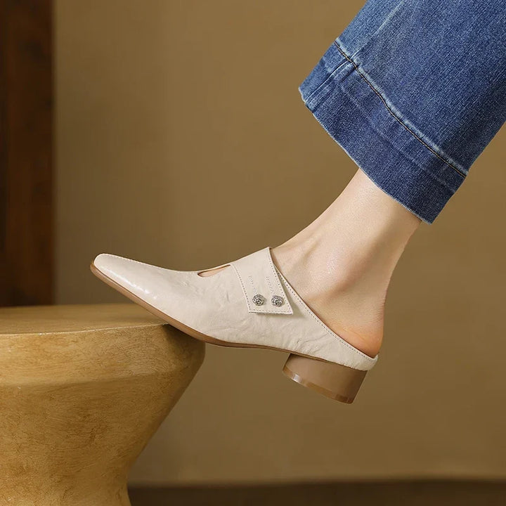 Olga | Vegan Leather Mules